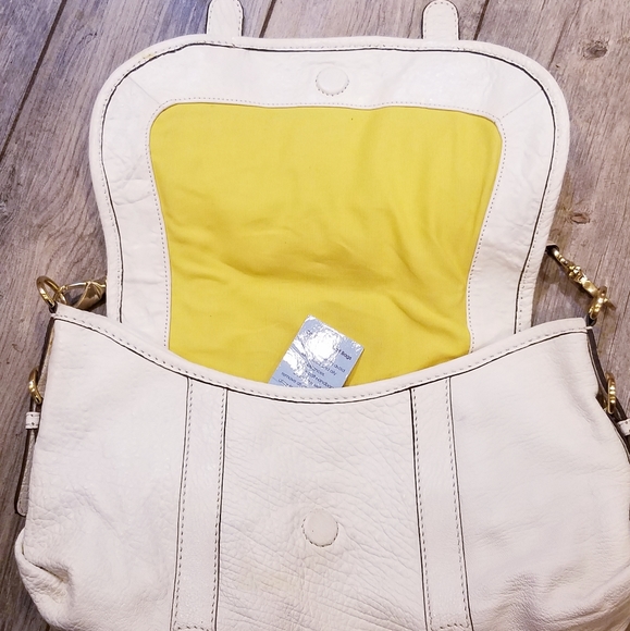 Antonio Melani leather handbag white and black - Picture 4 of 7